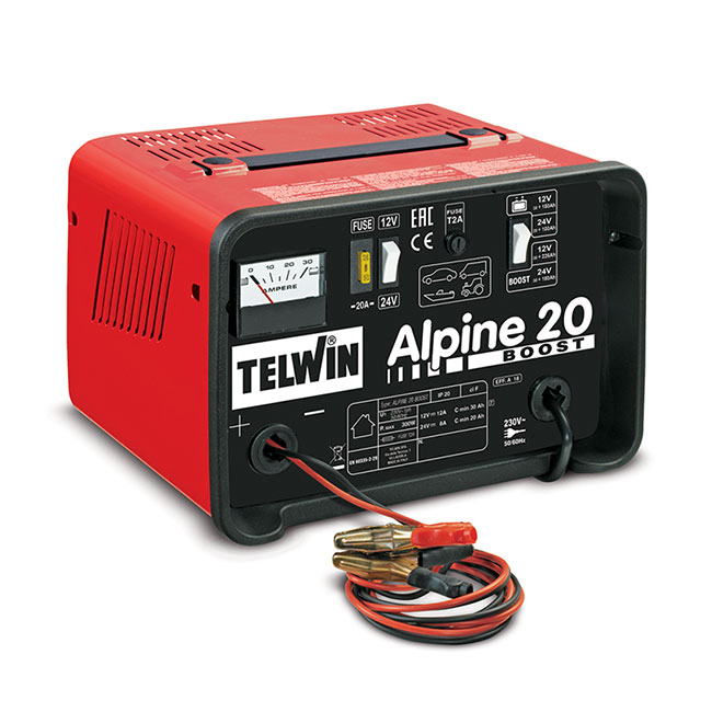 تنجر شحن 1فاز تيلون (12فولت-225امبير) (24فولت-180امبير) TELWIN Alpine20