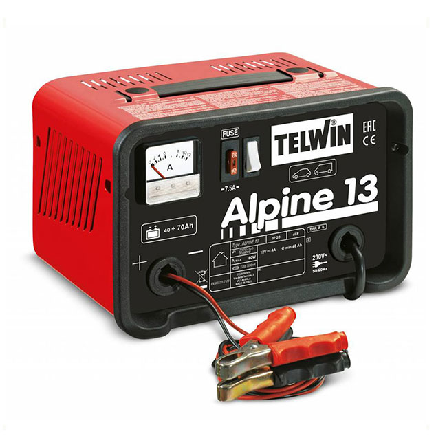تنجر شحن 1فولت تيلون (12فولت -70 امبير) TELWIN Alpine13