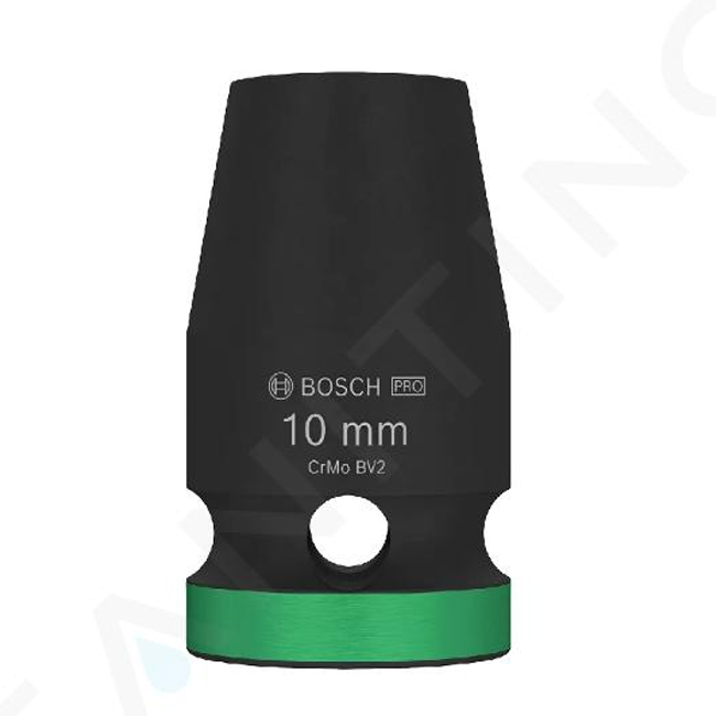 لقمة تصادميه 1/2 بوصه 10 مم BOSCH PRO Impact Socket 1/2" 10mm Standard - عالم العدد | Tools World Trade