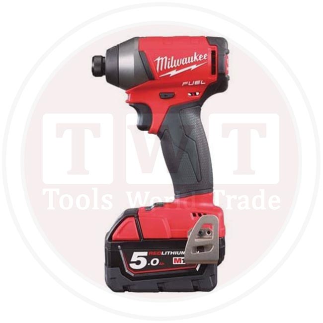 مفك دقاق 1/4 بوصه عزم عالى 2*5.0 امبير ميلوكي MILWAUKEE 18VM18FID-502X