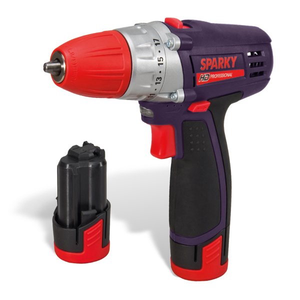 شنيور 10 سباركي مم 2 بطارية ليثيوم بلغارى SPARKY BR2 10.8Li