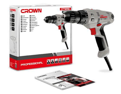 شنيور فك و ربط كراون 10 مم عاده اليكتروني 280 وات 28 نيوتن CROWN - CT10113