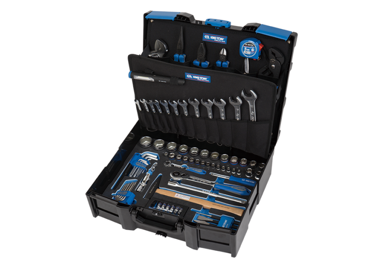 طقم عدة 112 قطعة داخل فوم + شنطة 2- كينج تونى KING TONY 87405 - عالم العدد | Tools World Trade