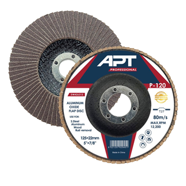 صنفرة مروحية مقعرة حديد و خشب 115مم خشانة 80 اي بي تي 3نجوم APT