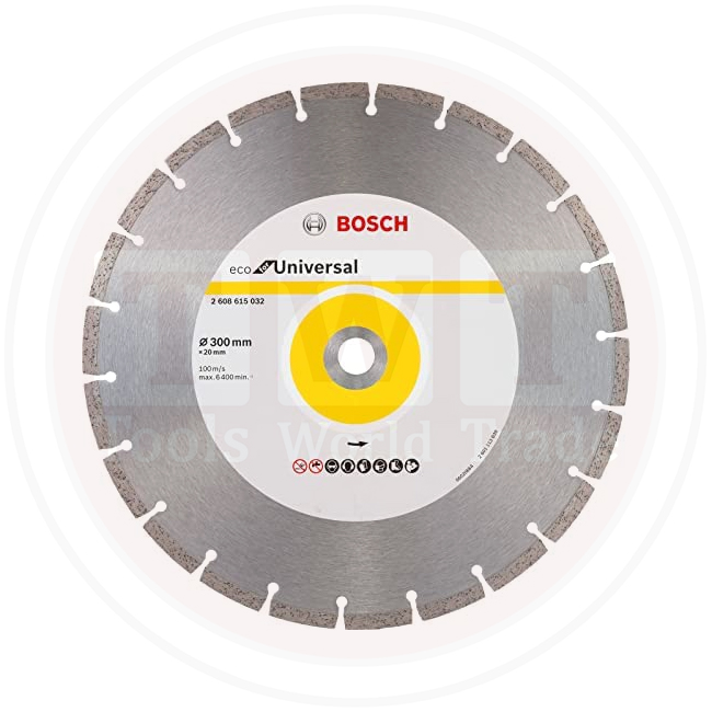 صينيه ديسك قطعية بوش الماظ يونيفرسال 12 بوصة ايكو BOSCH