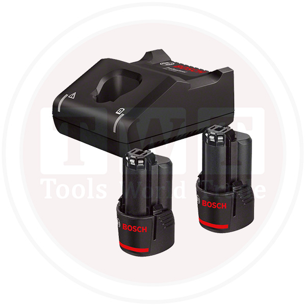 شاحن بطاريه بوش 12 فولت موديل BOSCH - Starter kit 12V 2.0Ah