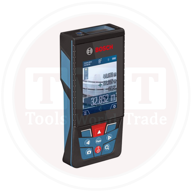 متر ليزر بوش لقياس مسافات و ومساحة وحجم 120 متر مزود بتقنية BT150 موديل BOSCH - GLM 120 C