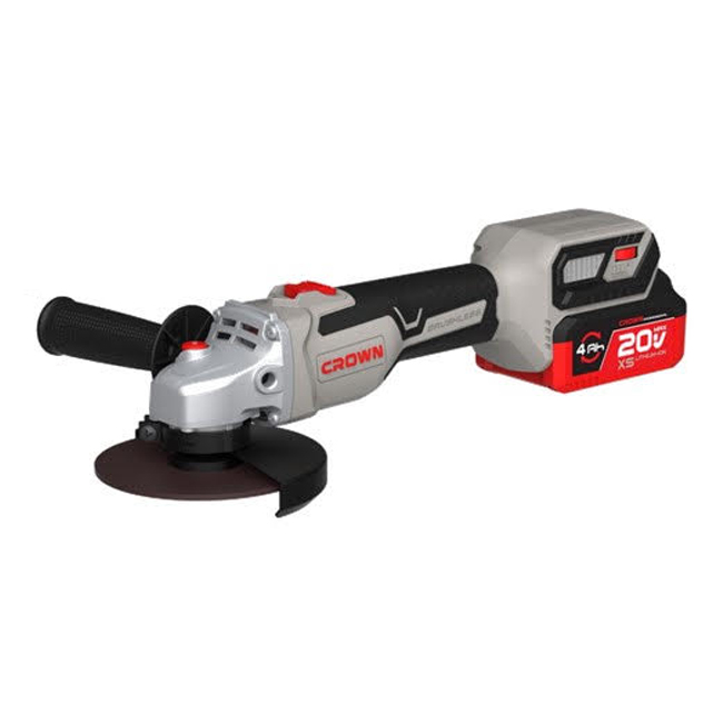 صاروخ سرعات براشليس 125 مم 4 امبير 20 فولت كراون موديل CROWN CT23028-125XS-4 - عالم العدد | Tools World Trade