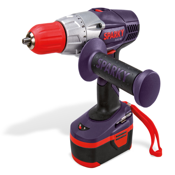 شنيور سباركي 13 مم 2 بطارية 18 فولت 2 امبير بلغارى SPARKY NI/CD BUR2 18E