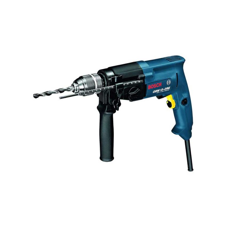 شنيور بوش عادة يمين و شمال 13 مم 750 وات الكترونى سرعتين BOSCH - GBM 13-2 RE Keyed