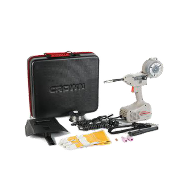 ماكينة لحام كراون محمولة مسدس 140 أمبير بكرة 0.8/1 مم CROWN CT33288 CFC - عالم العدد | Tools World Trade