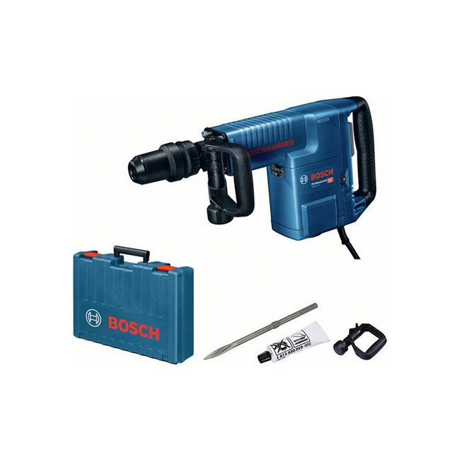 شاكوش بوش تكسير 1500 وات الكترونى 11 كجم قوة الطرق 16.8 جول ألماني BOSCH - GSH 11 E