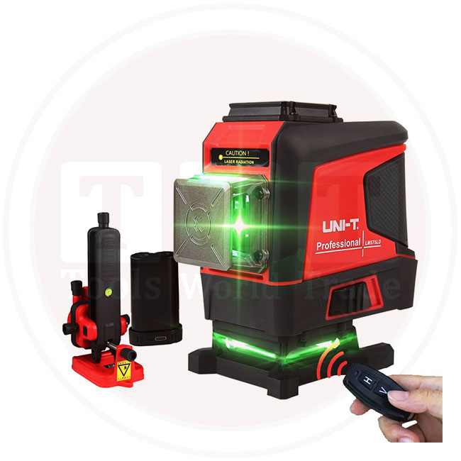 ميزان ليزر 16 خط أخضر 30 متر يوني تي UNI-T LM576LD 3D