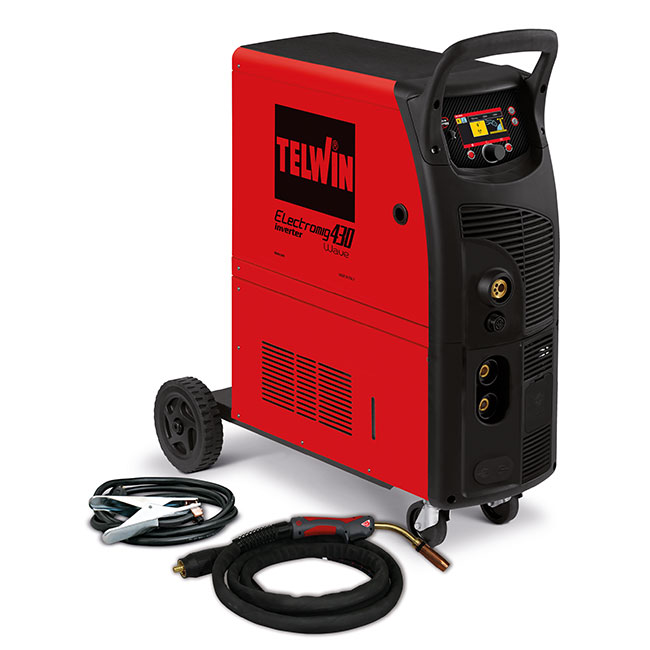 ماكينة لحام ميج/ماج/تيج/كهرباء تيلون 1.6مم 400امبير 3ف TELWIN ELECTROMIG 430W