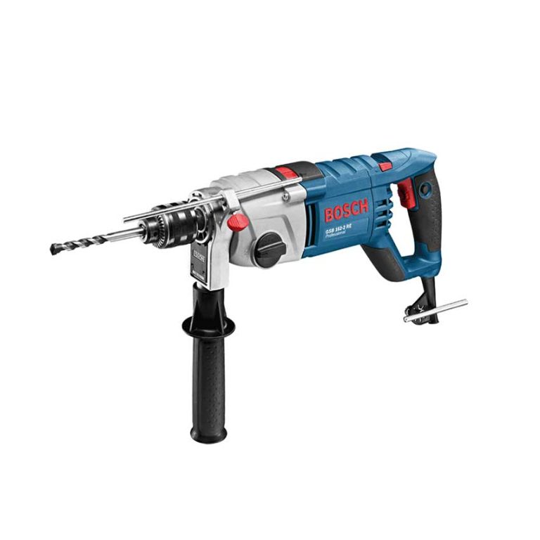 شنيور بوش عادة ودقاق 162 مم ظرف 16 مم سرعتين الكترونى 1500 وات موديل BOSCH GSB 162-2 RE PRO