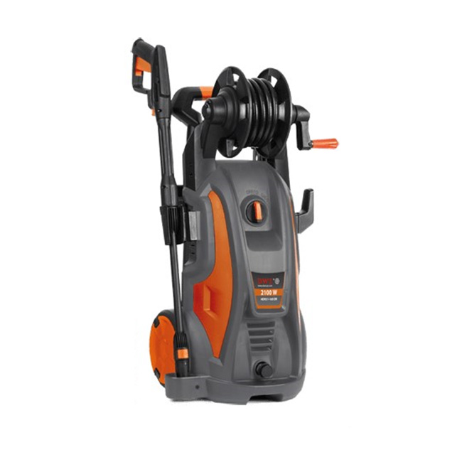 ماكينة غسيل 165 بار 2100 وات + بكرة خرطوم دي دبليو تي DWT HDR21-165