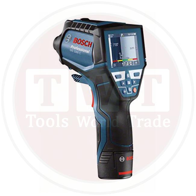 جهاز بوش كشف درجة حرارة الأسطح و درجه الحرارة المحيطة و الرطوبة النسبيه للهواء بكاميرا موديل BOSCH - GIS 1000 C