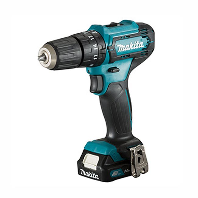 شنيور بطاريه ماكيتا 18فولت 1.3 كجم /2 بطارية + شاحن MAKITA HP333DWAE - عالم العدد | Tools World Trade