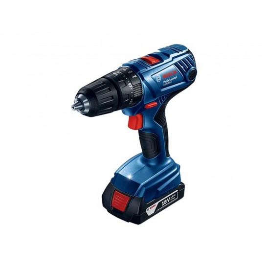 شنيور بطارية بوش دقاق 18 فولت ظرف أوتوماتيك سرعتين يمين و شمال BOSCH - GSB 180 2x1,5Ah
