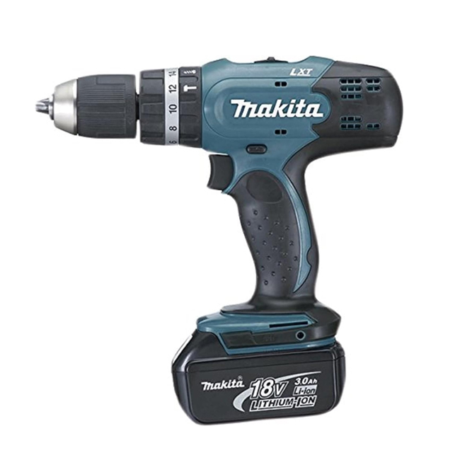 شنيور ماكيتا بطاريه 18فولت MAKITA DHP453RAJ/DHP453RFE/DHP453Z