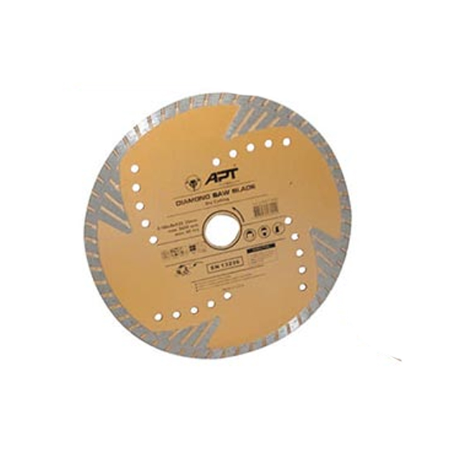 صنية ألماظ حوائط/خرسانة جاف تى تربو اي بي تي 180مم موديل DW671546-Pro ذهبى APT