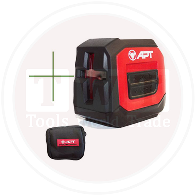 ميزان ليزر 2 خط اخضر 20متر صيني - APT-INDUSTRIAL - DW94212015
