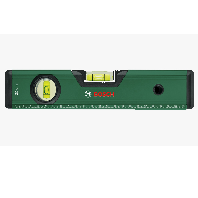 ميزان مياه 25 سم بوش BOSCH Spirit Level 25cm - عالم العدد | Tools World Trade