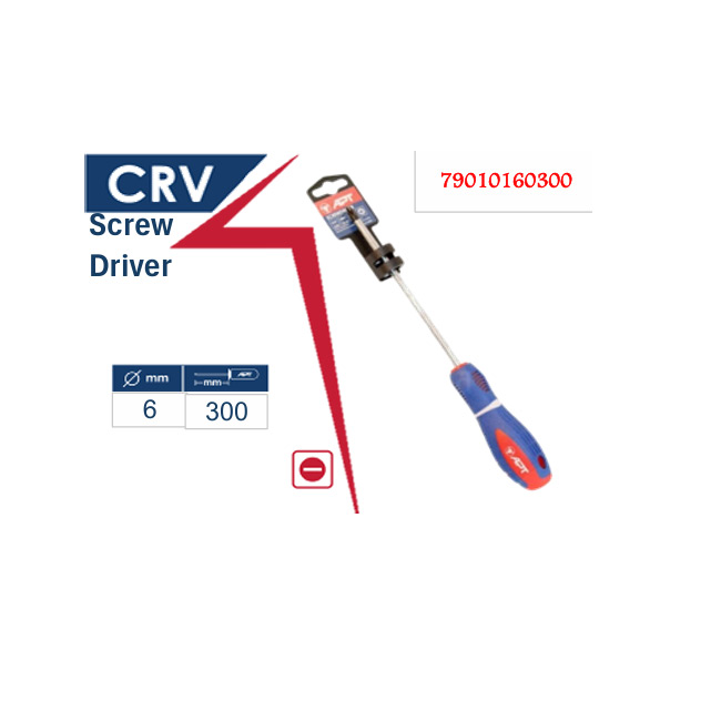 مفك عادة 3 لون 300X6 مم صينى APT