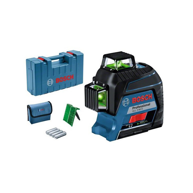 ميزان ليزر بوش 3 مستويات صيني BOSCH - GLL 3-80 C
