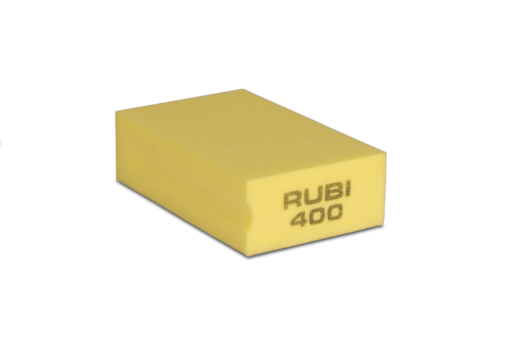 اسفنجة الماظ تلميع بعد القطع خشانة 400 RUBI - عالم العدد | Tools World Trade