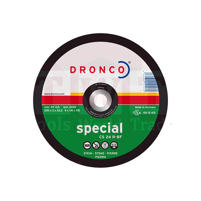 حجر قطعية رخام ألمانى مقاس 5 بوصه 3.0-22 DRONCO
