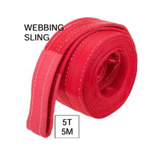 حزام صباني 5 متر حمولة 5 طن عرض 150 مم معامل الأمان (7:1) موديل WEBBING SLING 5T*5M - عالم العدد | Tools World Trade