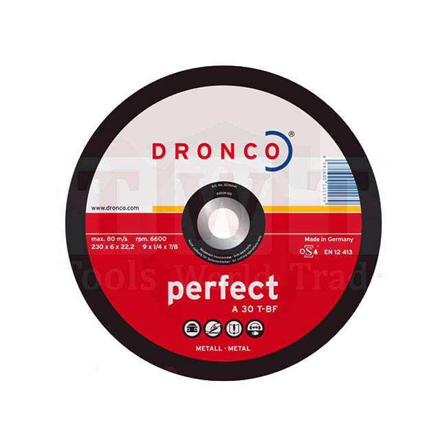 حجر جـلـخ حـديد ألمانى مقاس 5 بوصه 6.0-22 DRONCO