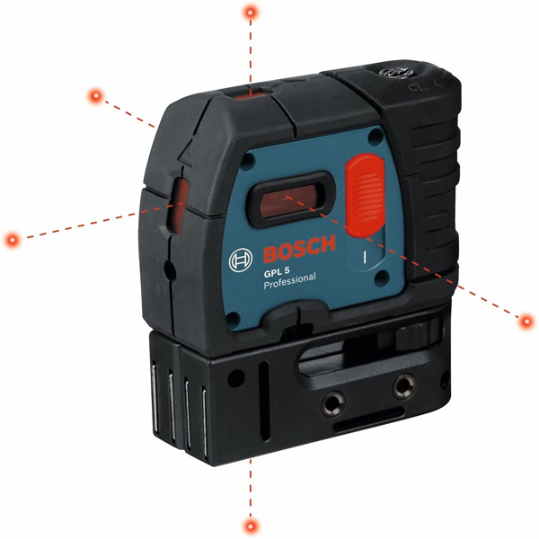 ميزان ليزر بوش 5 مسقط تقاطع ليزر موديل BOSCH - GPL 5