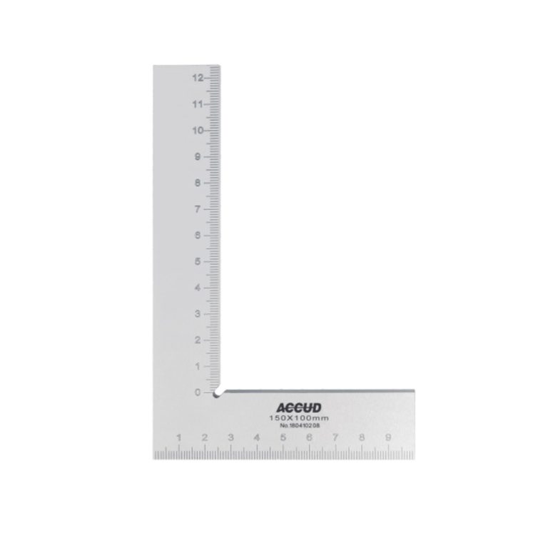 زاوية صلب مدرجة اكيود مقاس 50*30مم ACCUD grade2 - عالم العدد | Tools World Trade