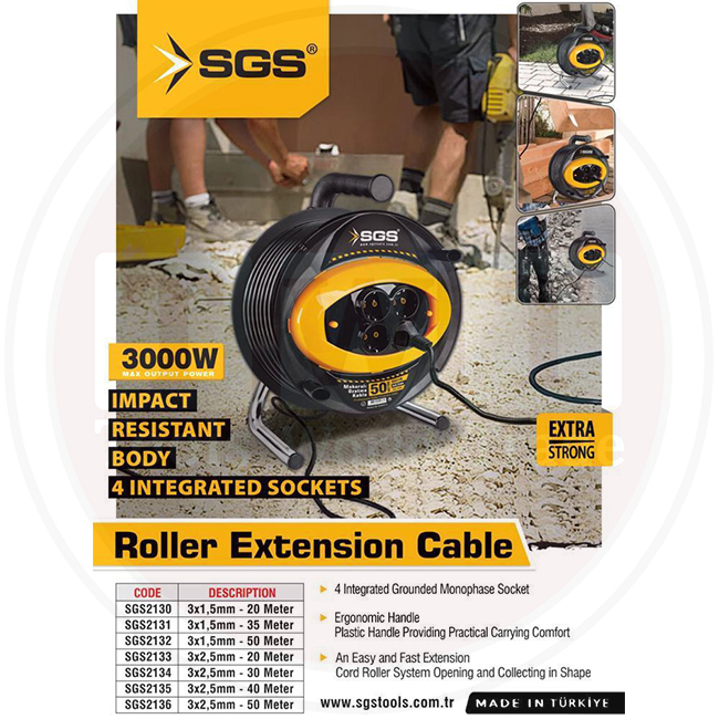 مشترك 50 متر 4 عين بلاستيك تركي SGS