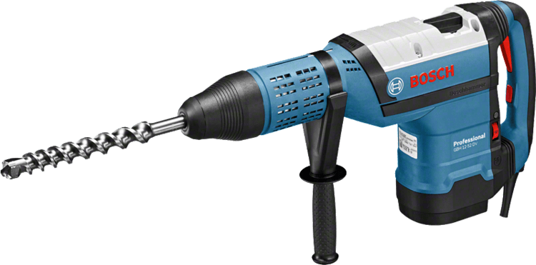 شاكوش بوش تكسير و تخريم 52 مم 1700 وات 12 كجم قوه الطرق 19 جول مزود بخاصية DV ألماني BOSCH - GBH 12-52