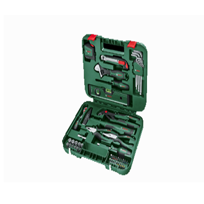 تشكيلة معدات يدوية 52 قطعة بوش BOSCH Advanced Hand Tool Set 52-Piece - عالم العدد | Tools World Trade