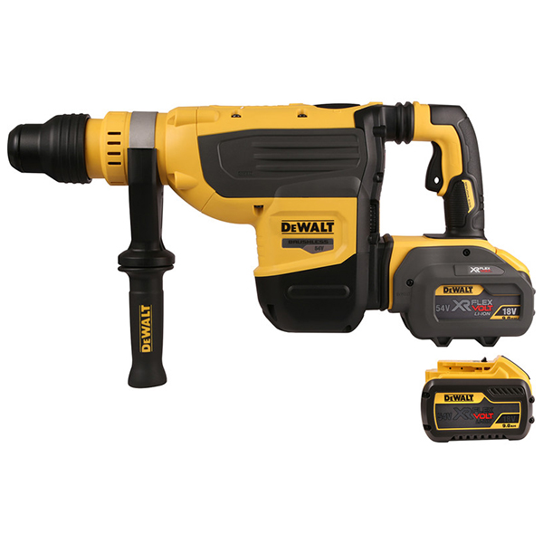 شاكوش تكسير وتخريم ديوالت 54 فولت 48 مم موديل -DEWALT DCH733X2-GB SDS-MAX