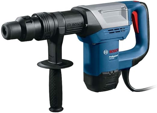 شاكوش بوش تكسير 5.7 كجم 1100 وات الكتروني يحتوي علي حقيبه مع 1 اجنه مدبب صيني BOSCH - GSH 500 - SDS MAX 280 mm