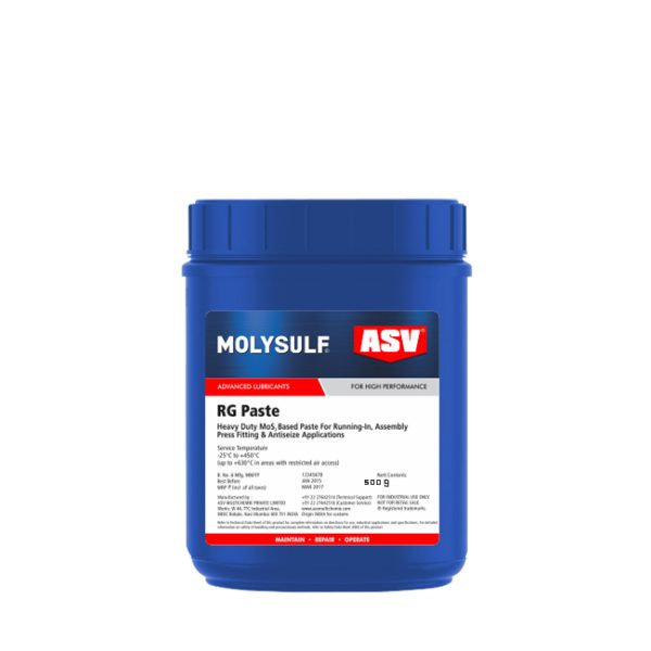 شحم مولى سولف للتجميع و التركيبات - 630 درجة 500 جم هندي (MoS2) MOLYSULF RG Paste - عالم العدد | Tools World Trade
