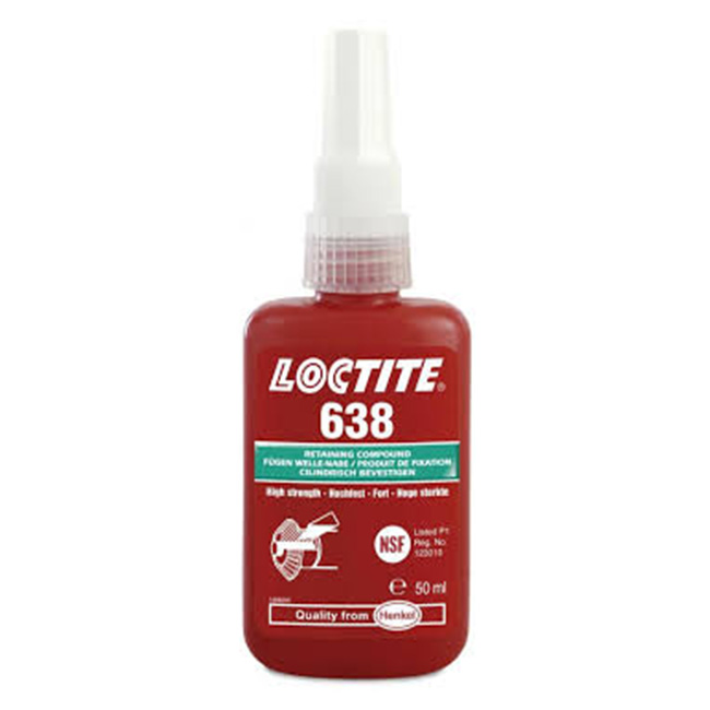 لوكتايت 638 مثبت رولمان بلي والأجزاء الأسطواني LOCTITE 638