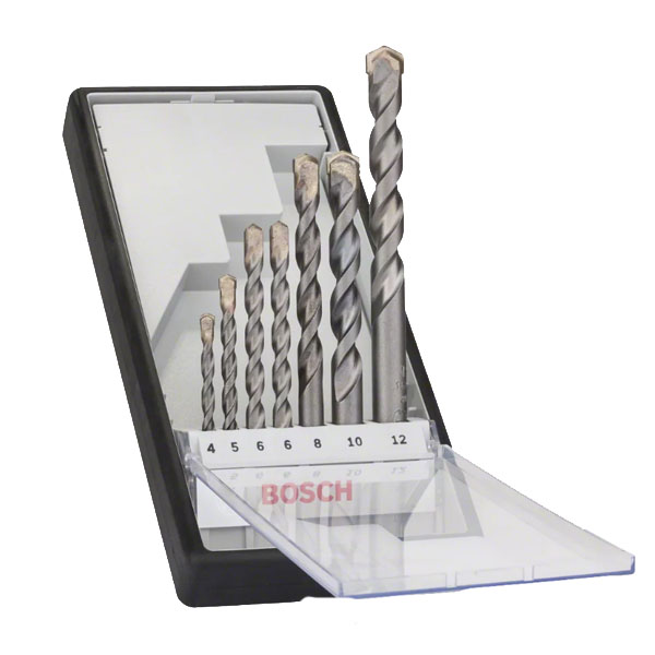 تشكيله من بنط الخرسانه كعب سليندر 7 قطع BOSCH Mixed Set 7 Pcs CYL-3 - عالم العدد | Tools World Trade