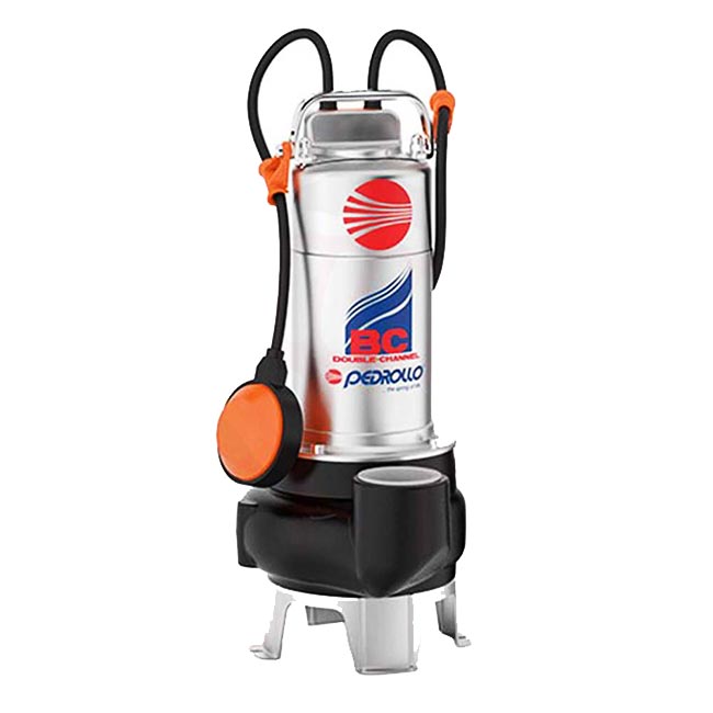 طلمبه غاطسه بيدريللو 7.5 حصان 3 فاز رواسب 65مم 2.5بوصه - 23م إيطالي موديل - PEDROLLO VX75/65