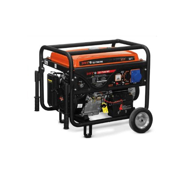 مولد كهرباء بنزين مارش عجل من 8 الى ثمانيه ونص كيلو 17 حصان دي دبليو تي DWT SZ-8500WE