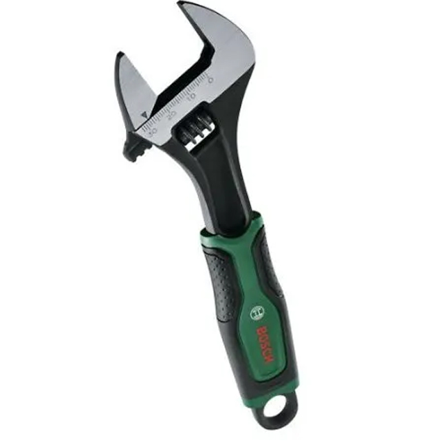 مفتاح فرنساوي 8 بوصة مدرج يد معزولة بوش -BOSCH Adjustable Wrench 8 - عالم العدد | Tools World Trade
