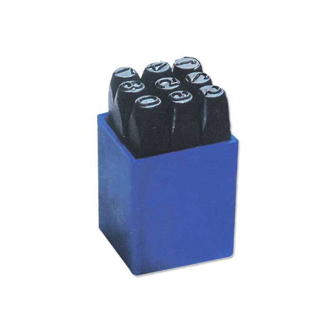 طقم أرقام صلب جونر 8 مم هندى GUNR
