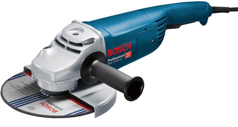 صاروخ بوش 9 بوصه سرعه 2600 وات مقبض عادي 6500 لفة/دقيقة موديل BOSCH - GWS 26-230