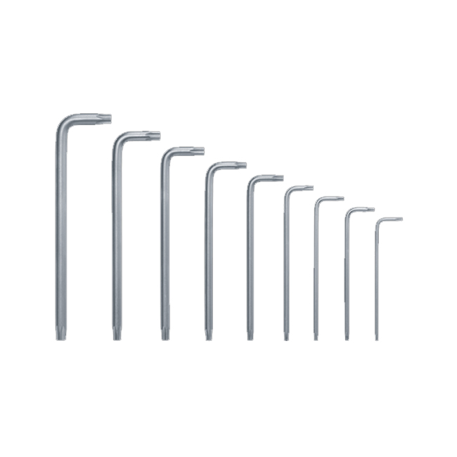 طقم النكيه 9 قطع بوش ( متاح قريبا ) BOSCH Trox Key Set 9-Piece - عالم العدد | Tools World Trade