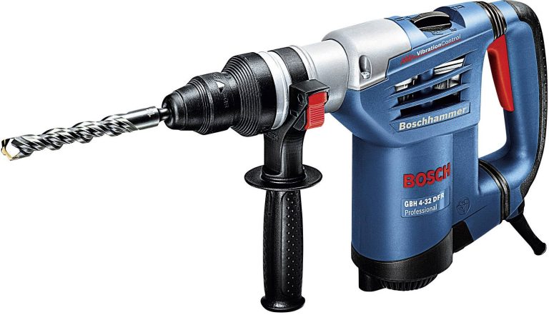 شاكوش بوش تخريم تكسير 900 وات 32 مم الكترونى قوة الطرق 4.2 جول BOSCH - GBH 4-32 DFR